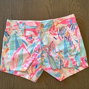 Lilly Pulitzer size 2 Callahan shorts